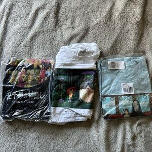 Studio Ghibli Graphic T-Shirts Lot